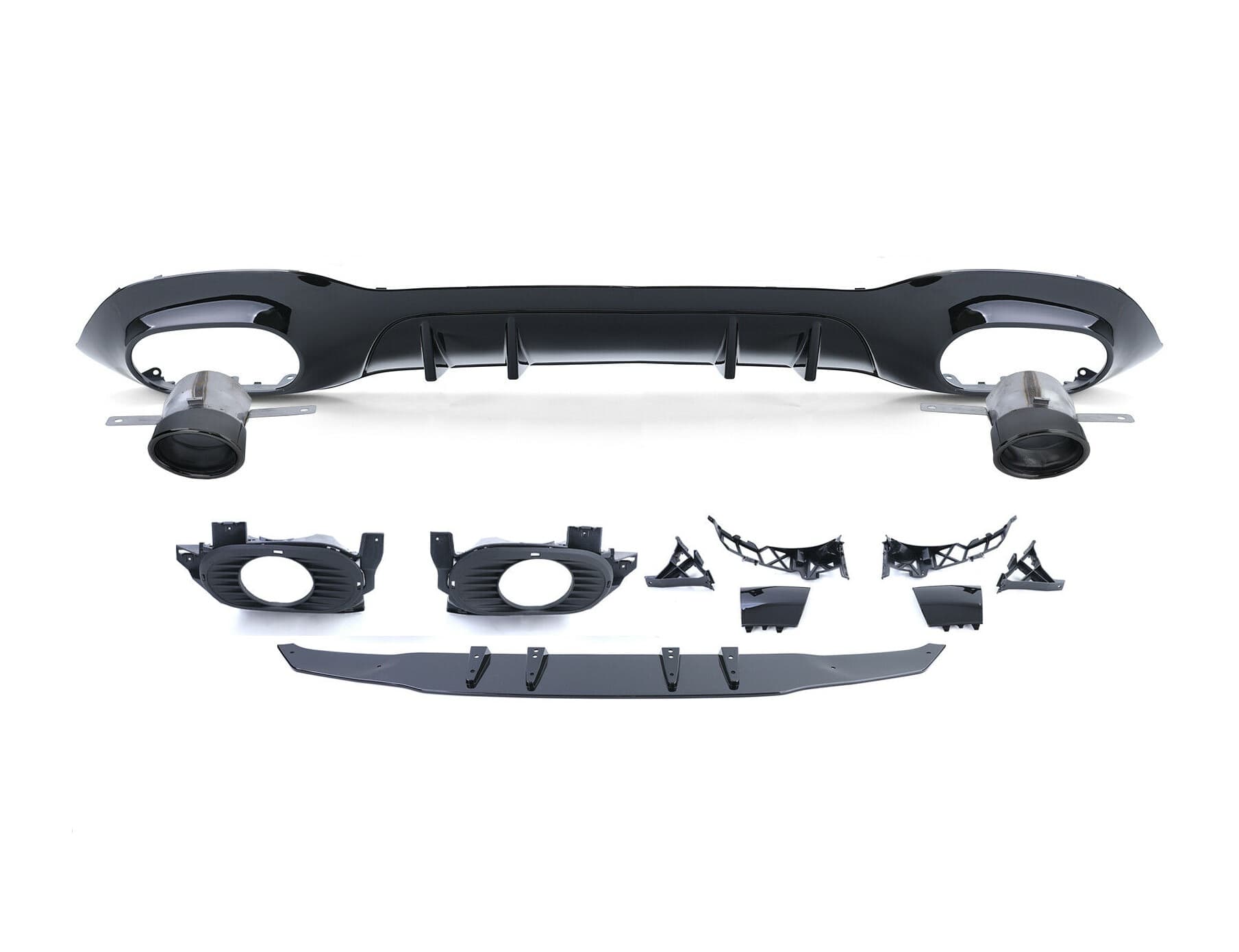 MERCEDES A-KLASSE - HECK DIFFUSOR SET A35 AMG OPTIK V.1