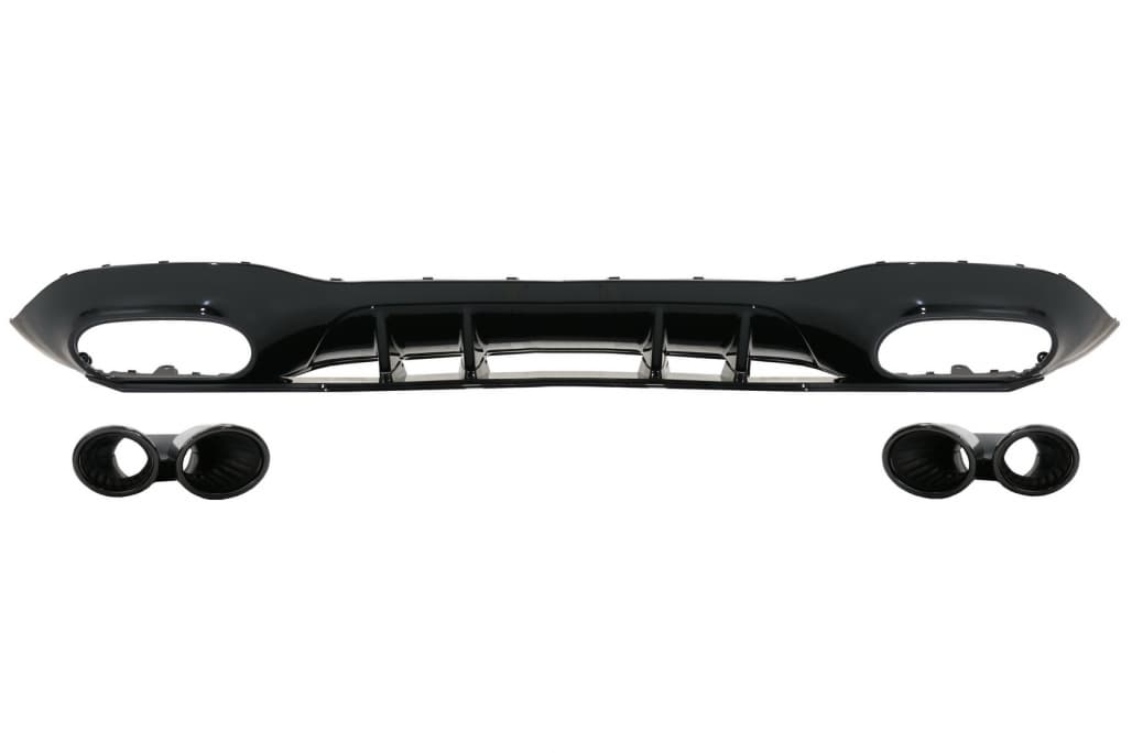 MERCEDES A-KLASSE - HECK DIFFUSOR SET A45 AMG OPTIK