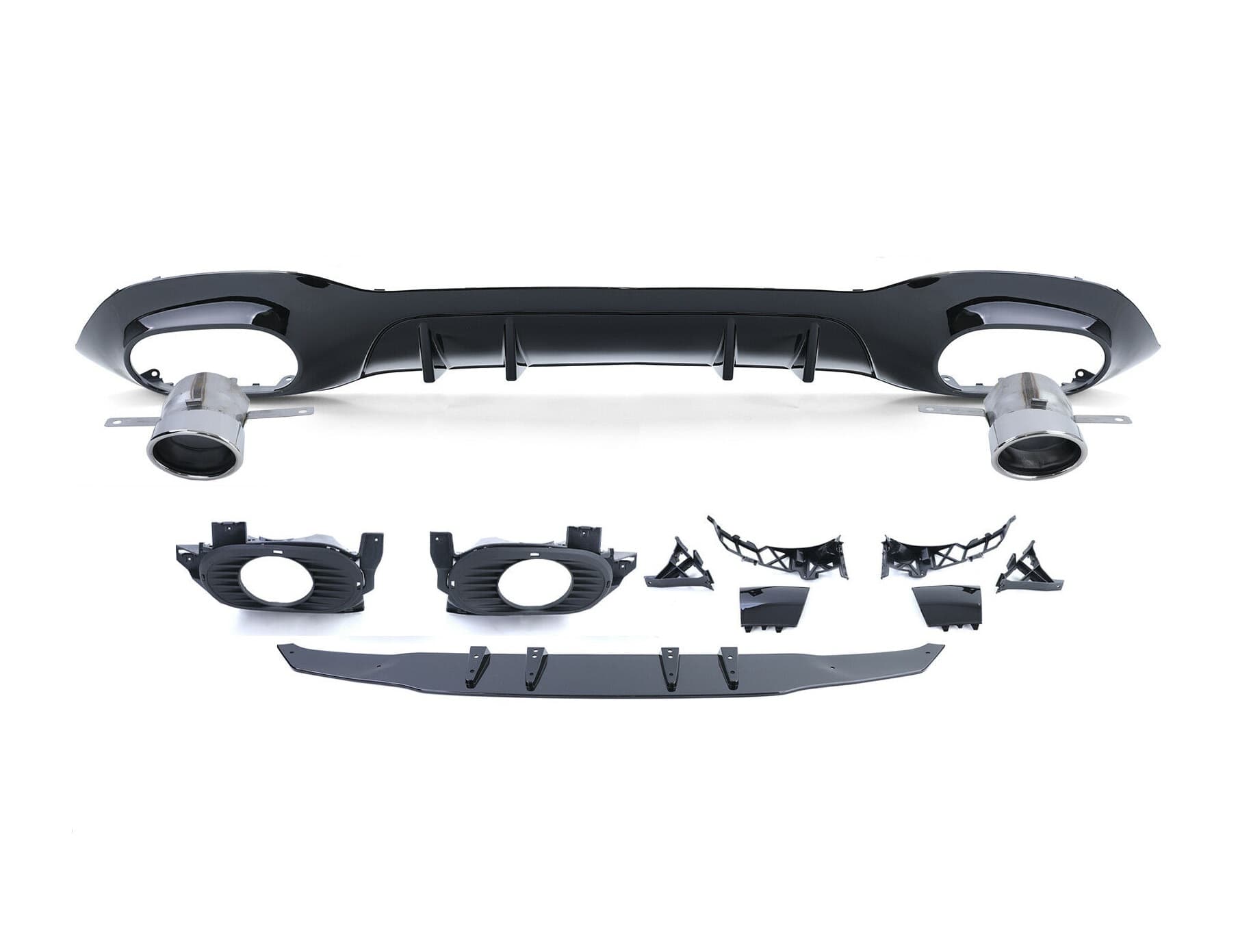 MERCEDES A-KLASSE - HECK DIFFUSOR SET A35 AMG OPTIK V.2