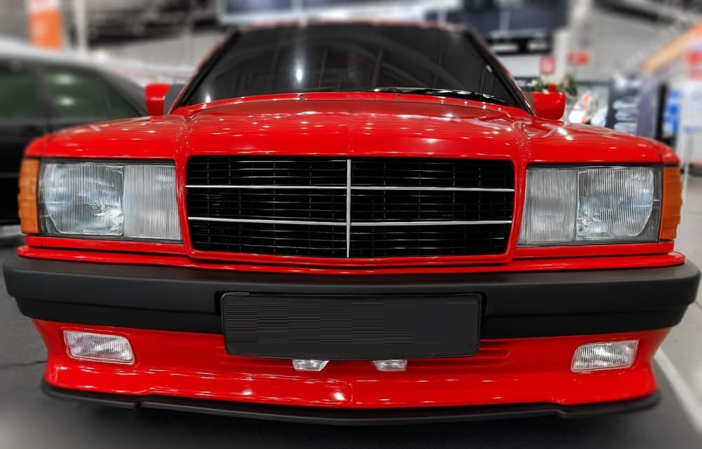 MERCEDES 190E - SPORT STOSSSTANGE EVO OPTIK – Bild 3