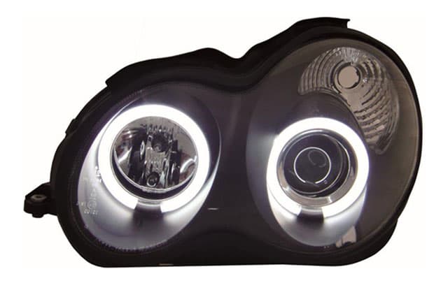 MERCEDES C-KLASSE - SCHEINWERFER ANGEL EYES (CCFL) – Bild 2
