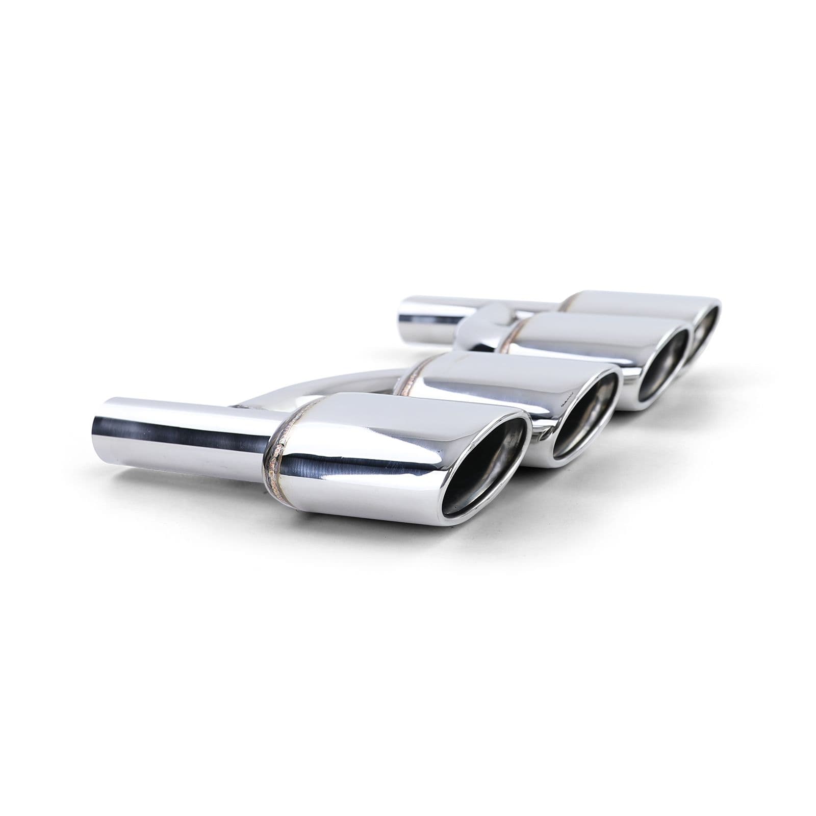MERCEDES SL - EDELSTAHL CHROM ENDROHR SET – Bild 2