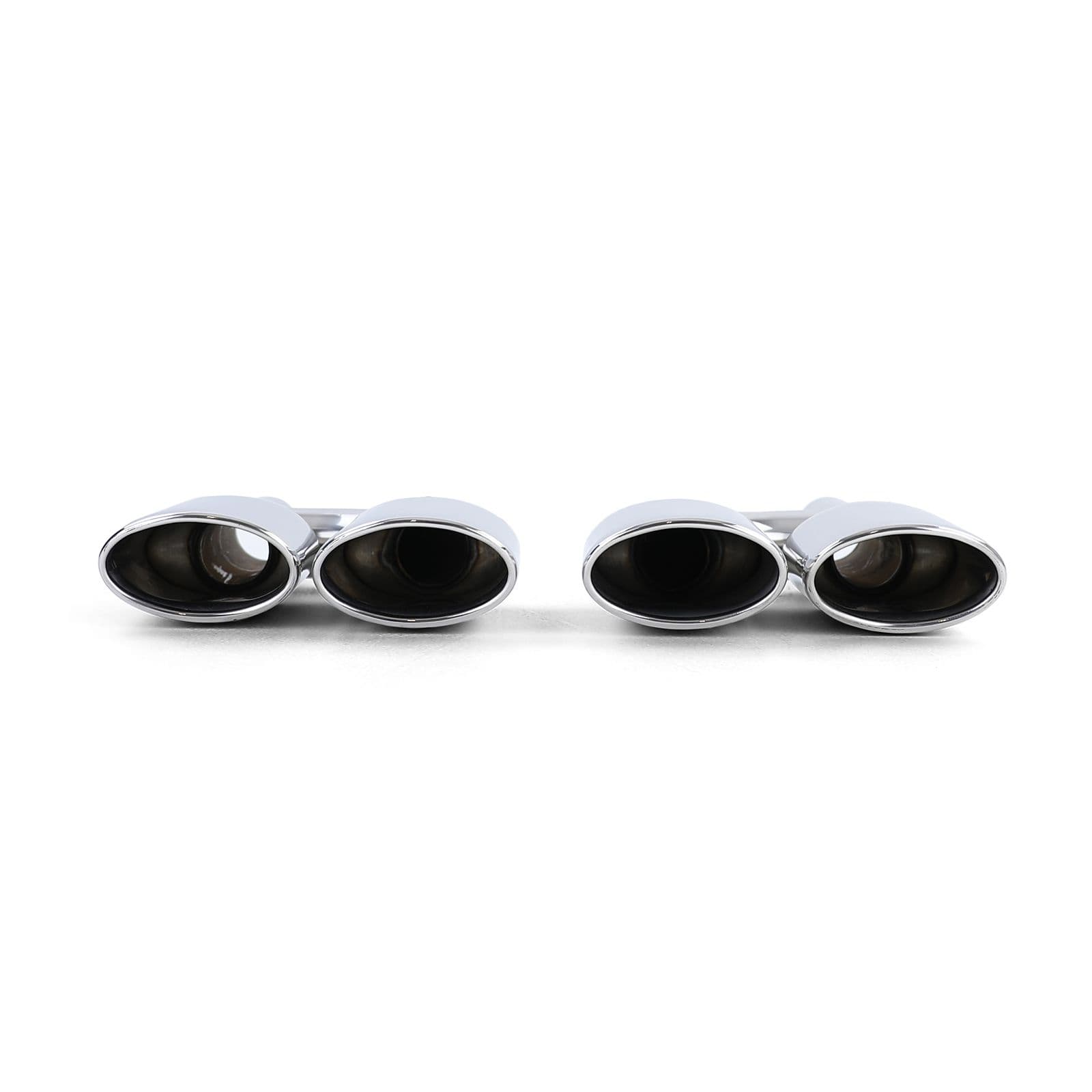 MERCEDES SL - EDELSTAHL CHROM ENDROHR SET – Bild 3