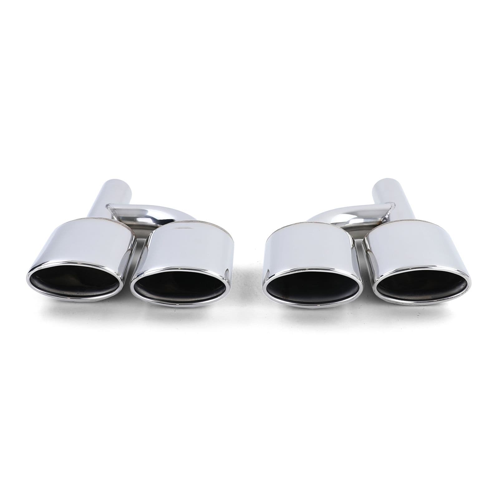 MERCEDES SL - EDELSTAHL CHROM ENDROHR SET – Bild 4