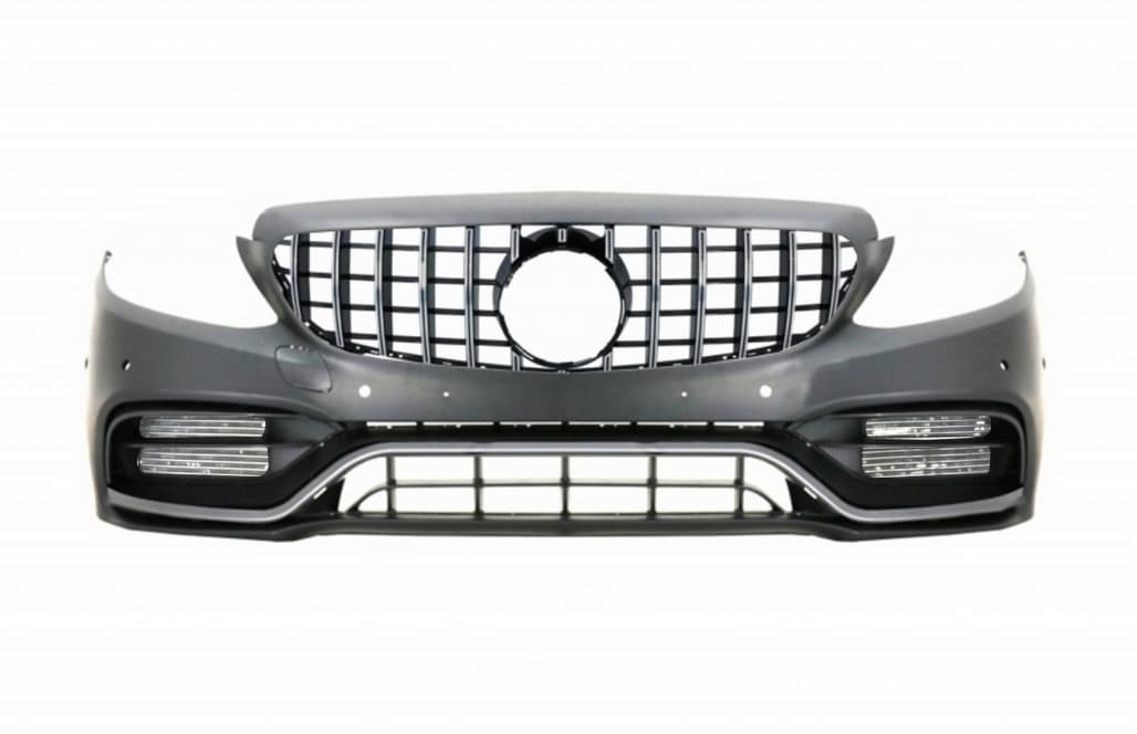 MERCEDES C-KLASSE - AMG OPTIK STOSSSTANGE MIT KÜHLERGRILL (PDC)