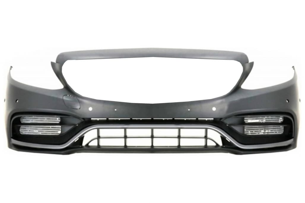 MERCEDES C-KLASSE - AMG OPTIK STOSSSTANGE MIT KÜHLERGRILL (PDC) – Bild 2