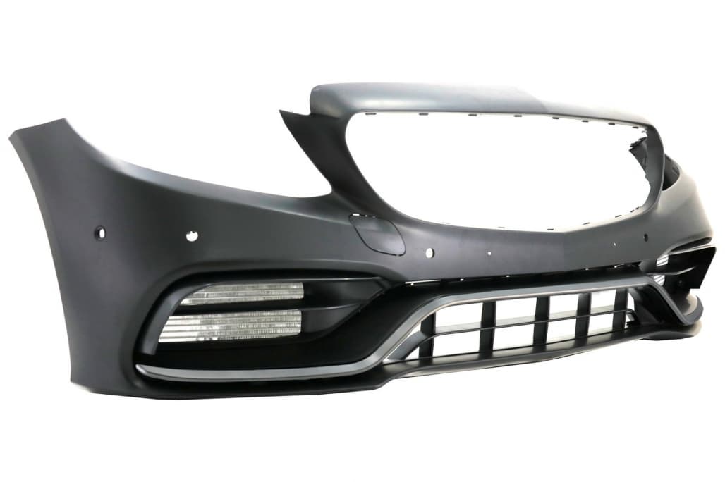 MERCEDES C-KLASSE - AMG OPTIK STOSSSTANGE MIT KÜHLERGRILL (PDC) – Bild 3