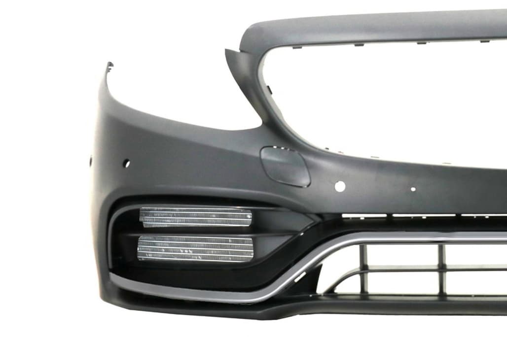 MERCEDES C-KLASSE - AMG OPTIK STOSSSTANGE MIT KÜHLERGRILL (PDC) – Bild 4