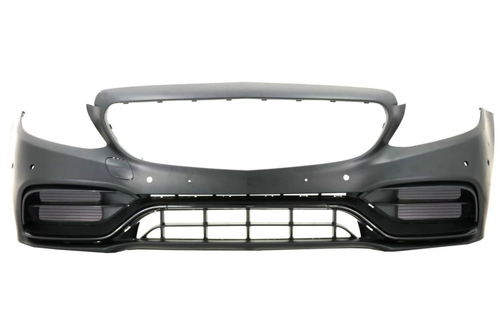 MERCEDES C-KLASSE - AMG OPTIK STOSSSTANGE & GTR GRILL (PDC/360) V.3 – Bild 2