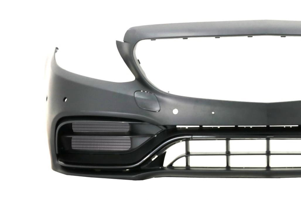 MERCEDES C-KLASSE - AMG OPTIK STOSSSTANGE & GTR GRILL (PDC/360) V.3 – Bild 3