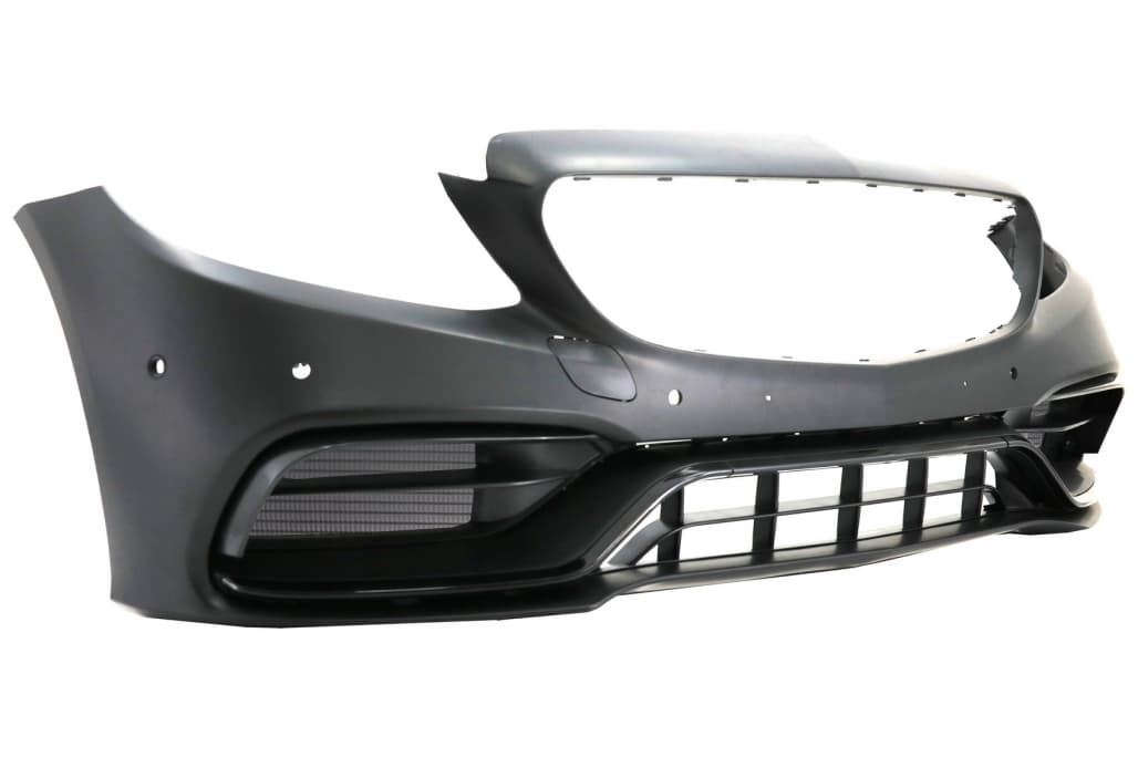 MERCEDES C-KLASSE - AMG OPTIK STOSSSTANGE & GTR GRILL (PDC/360) V.3 – Bild 4