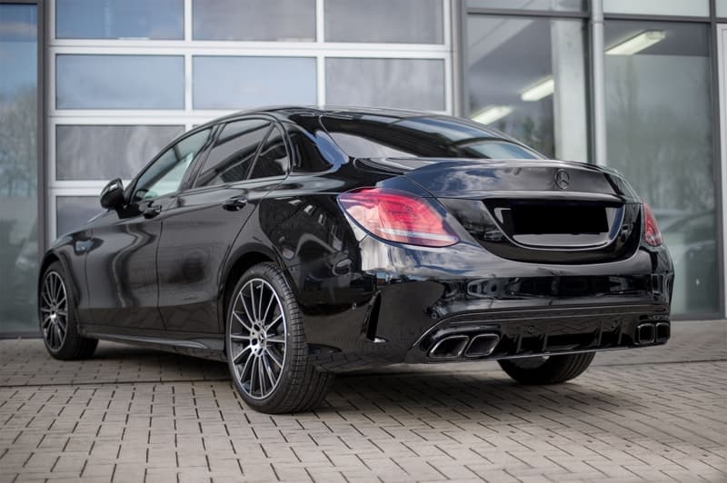 MERCEDES C-KLASSE - DIFFUSOR PAKET C63 AMG OPTIK