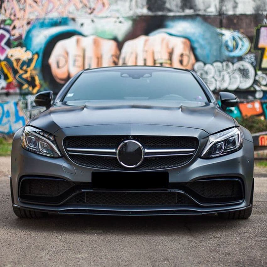 MERCEDES C63 AMG - RACING FRONTSPOILER LIPPE V.3 – Bild 2