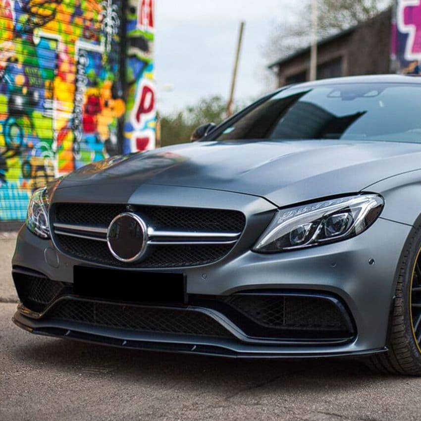 MERCEDES C63 AMG - RACING FRONTSPOILER LIPPE V.3 – Bild 3