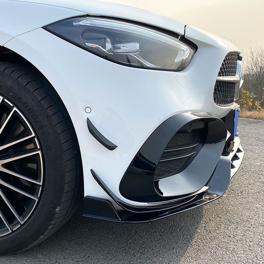 MERCEDES C-KLASSE - FRONT SPOILER AERO KIT (9PCS) – Bild 2