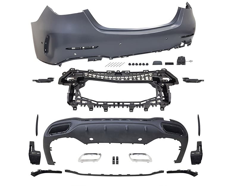 MERCEDES C-KLASSE - AMG OPTIK HECK STOSSSTANGE (PDC) V.1 – Bild 2
