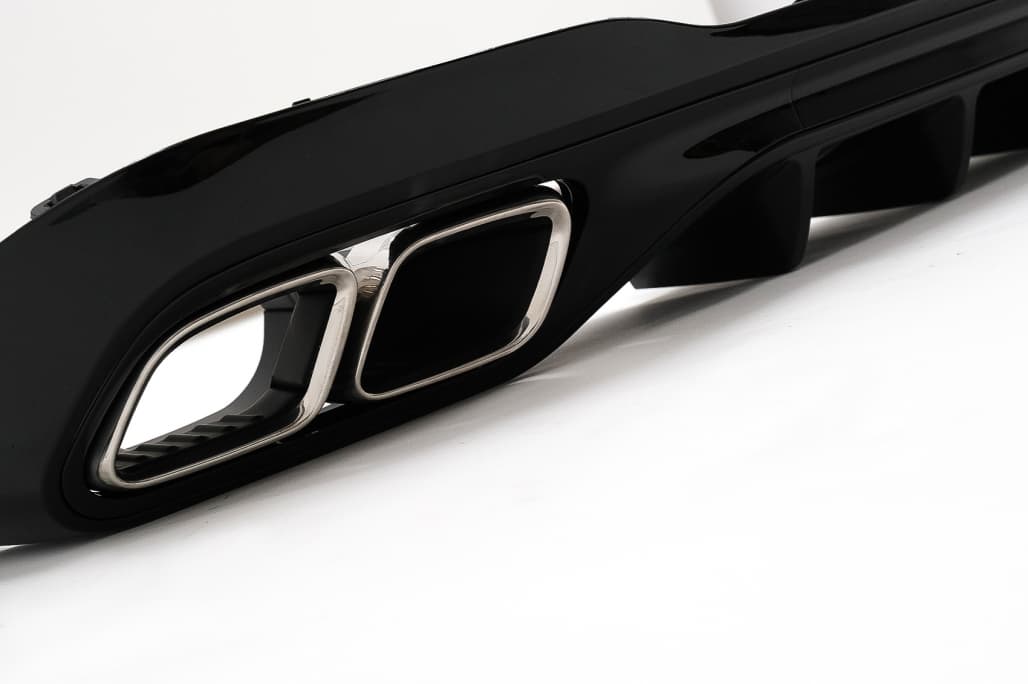 MERCEDES C-KLASSE - DIFFUSOR PAKET C63 AMG OPTIK V.2 – Bild 4