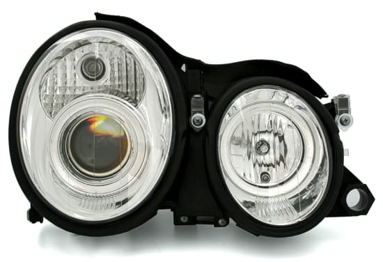 MERCEDES CLK - SCHEINWERFER ANGEL EYES – Bild 2