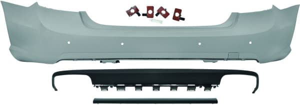 MERCEDES E-KLASSE - HECK STOSSSTANGE E63 OPTIK (PDC)