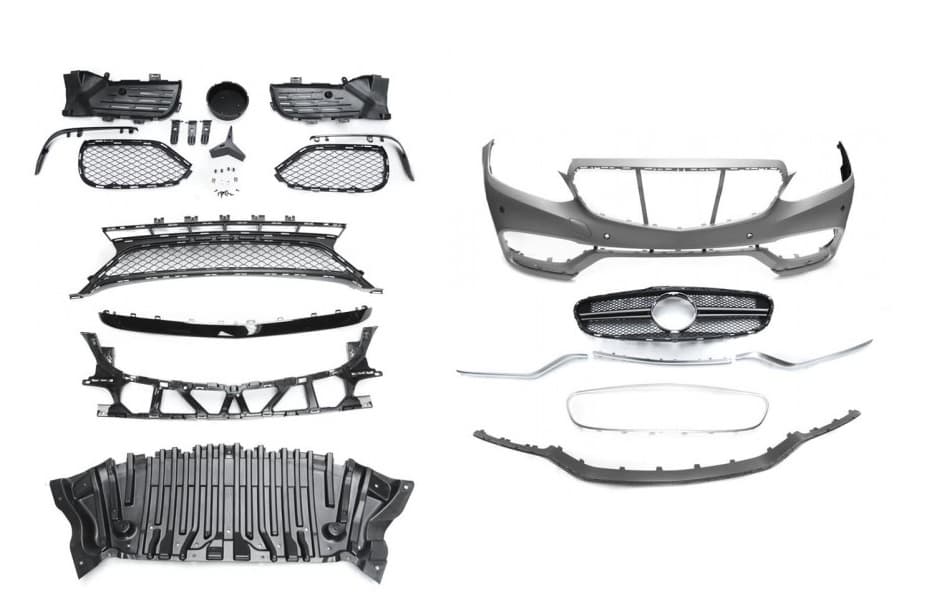 MERCEDES E-KLASSE FACELIFT - STOSSSTANGE AMG OPTIK (PDC) V.2 – Bild 2