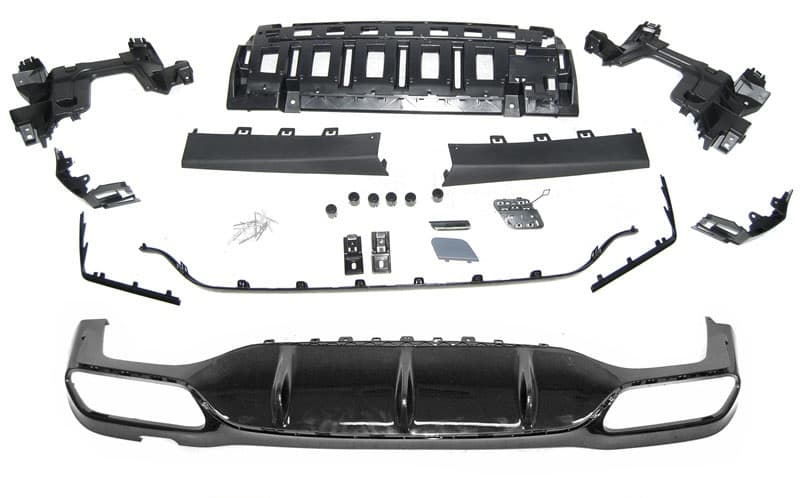 MERCEDES E-KLASSE - HECK STOSSSTANGE E63 OPTIK (PDC) – Bild 3