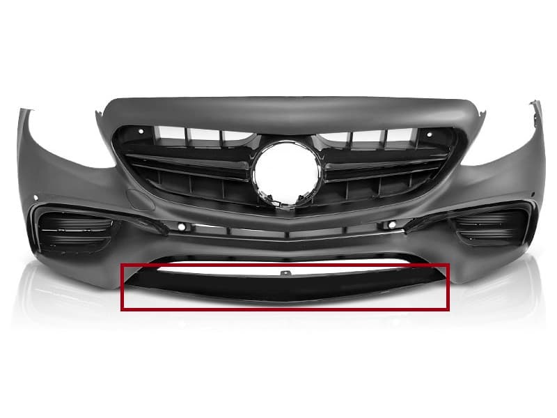 MERCEDES E-KLASSE - FRONT STOSSSTANGE SPOILERLIPPE