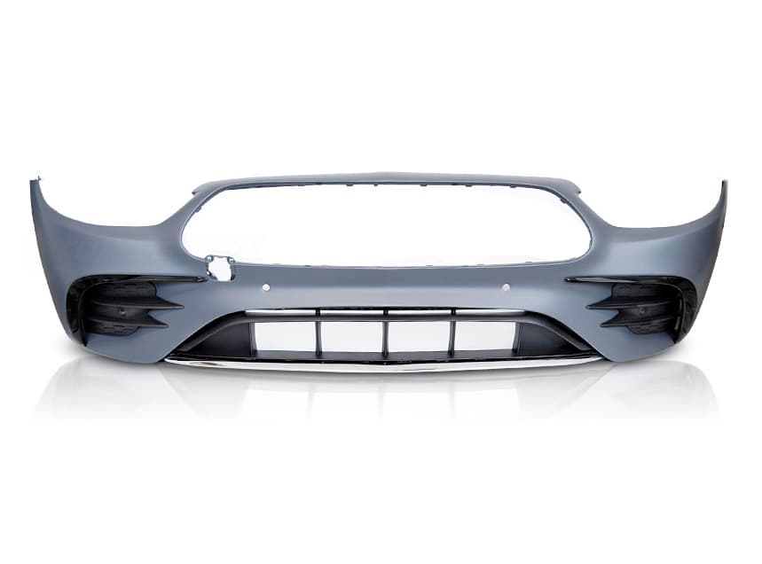 MERCEDES E-KLASSE 2020+ - FRONT STOSSSTANGE AMG OPTIK (PDC) V.2