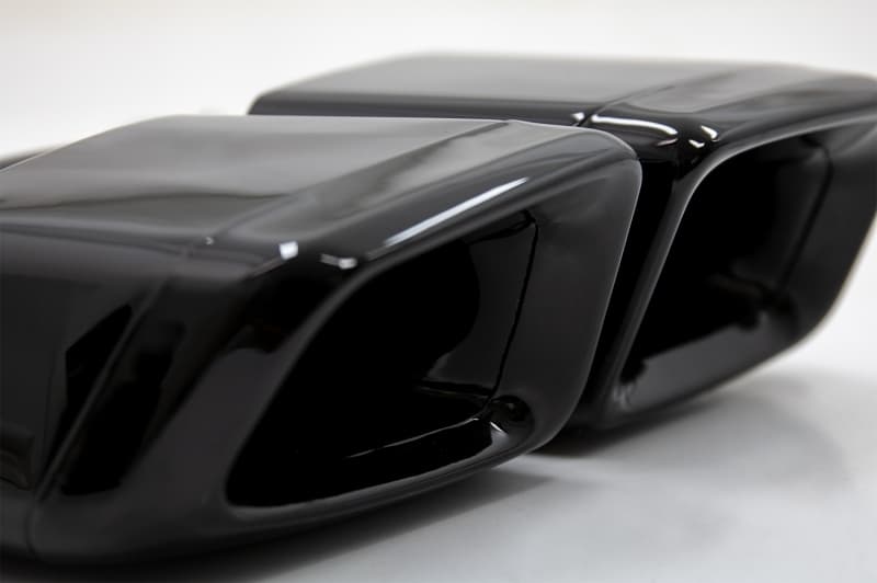MERCEDES CLS - AUSPUFFBLENDEN AMG OPTIK SCHWARZ – Bild 5