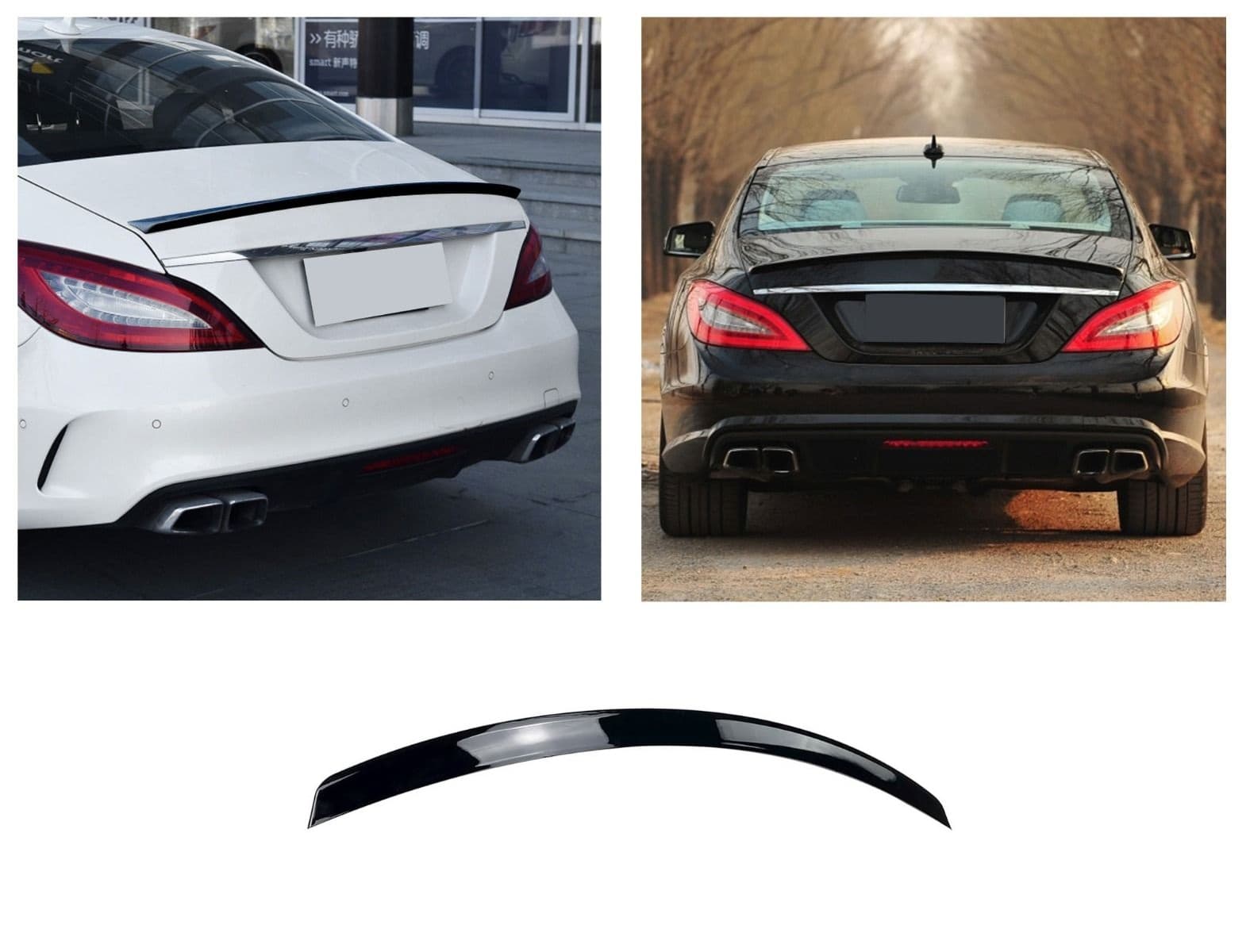 MERCEDES CLS - HECKLIPPE SPOILER V.1