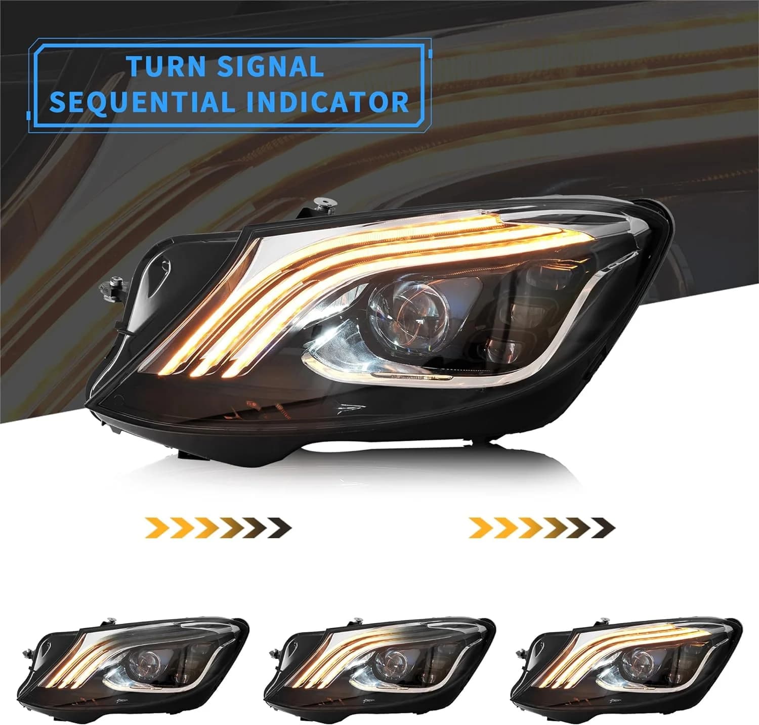 MERCEDES S-KLASSE - VLAND FULL LED SCHEINWERFER – Bild 2