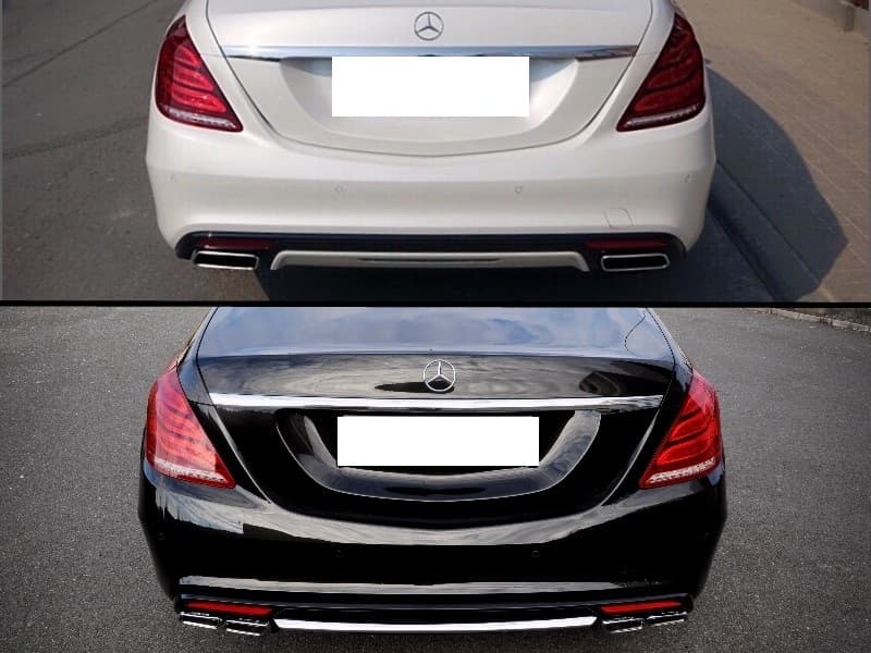 MERCEDES S-KLASSE - DIFFUSOR PAKET S65 AMG OPTIK – Bild 4