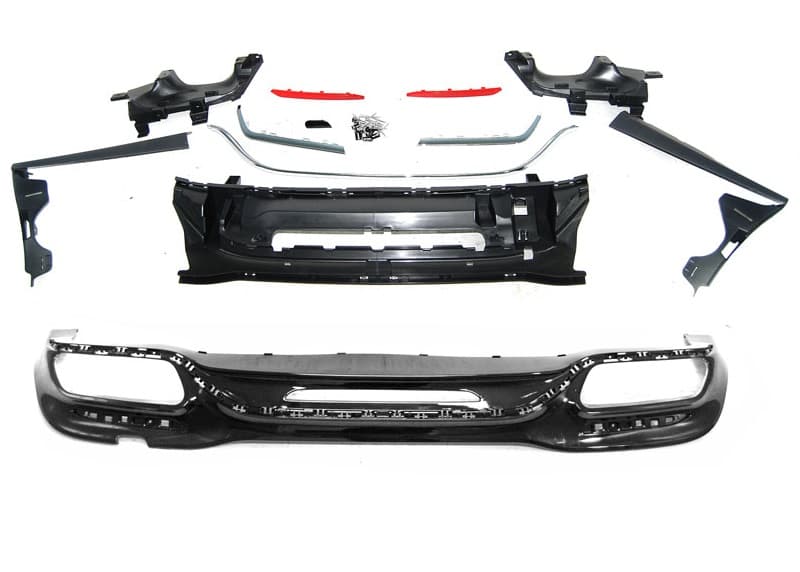 MERCEDES S-KLASSE - S65 AMG OPTIK HECK STOSSSTANGE (PDC) – Bild 2
