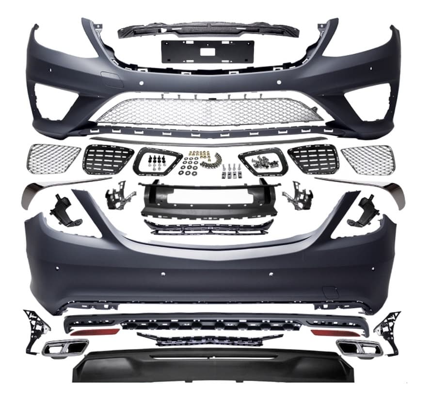 MERCEDES S-KLASSE - FULL BODYKIT S65 AMG OPTIK (PDC) V.2