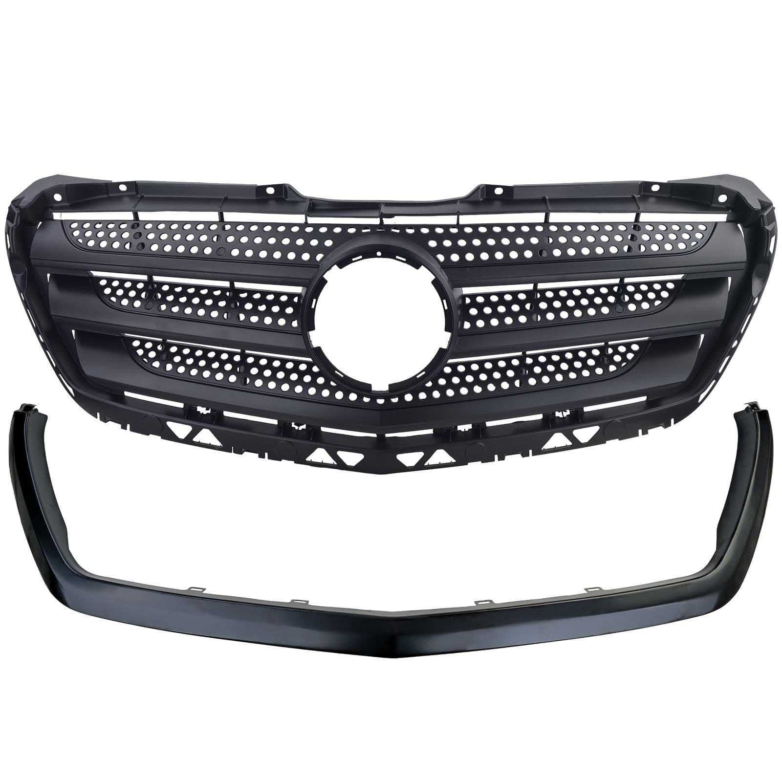 MERCEDES SPRINTER 08.2013+ - KÜHLERGRILL SPORTGRILL SPORT OPTIK MIT RAHMEN V.5 – Bild 2