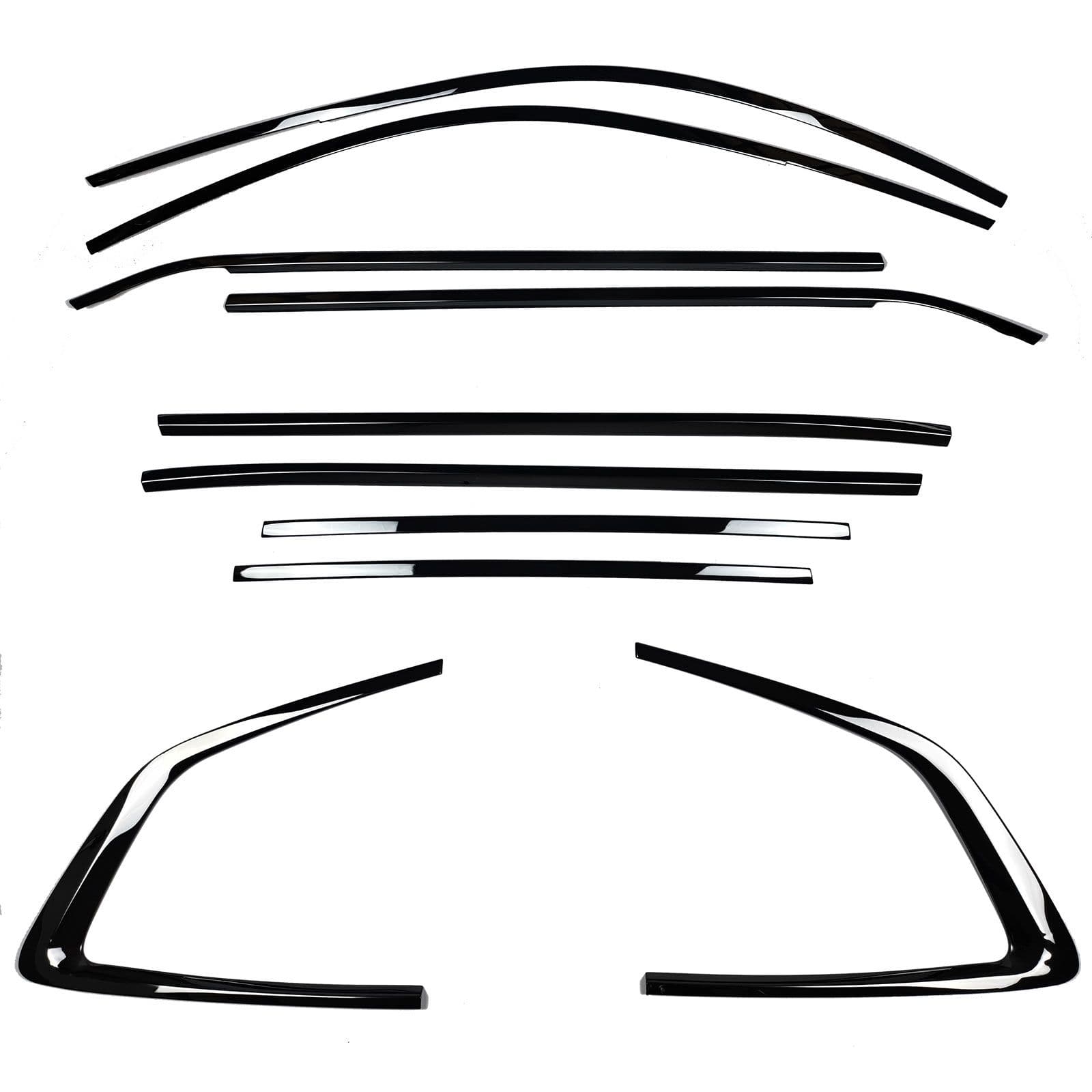 BMW X3 - SET SHADOW LINE OPTIK ZIERLEISTEN – Bild 4