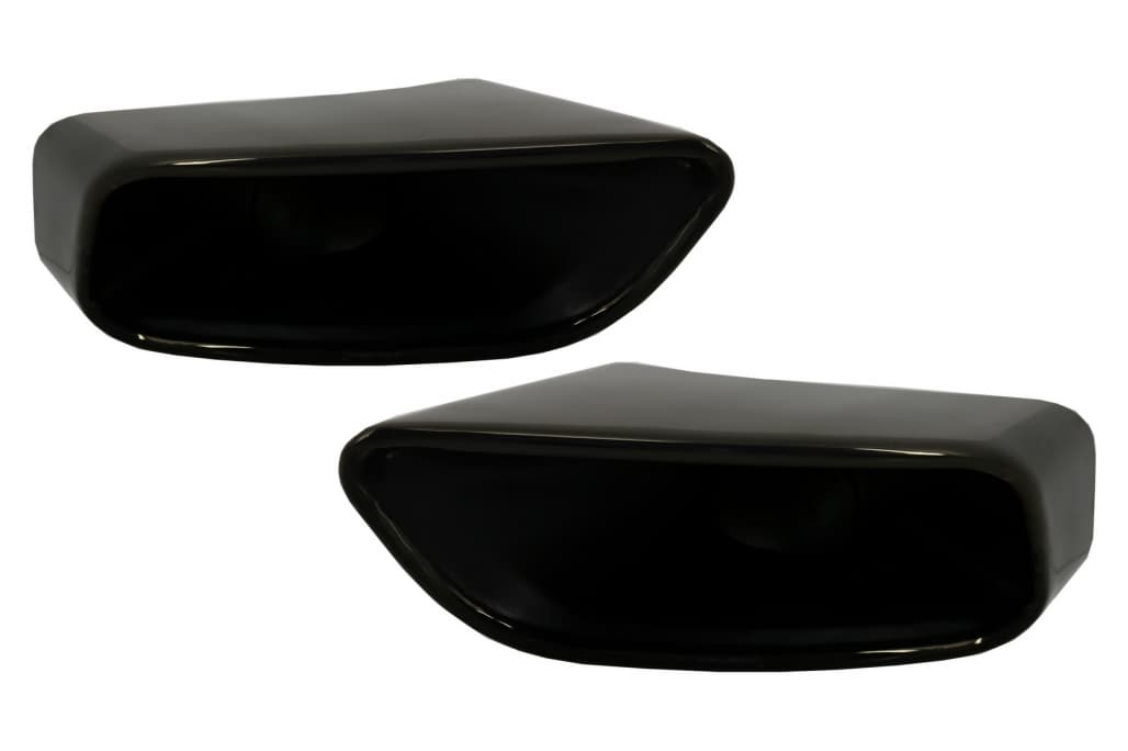 BMW X6 - AUSPUFF ENDROHR BLENDEN SCHWARZ V.3 – Bild 3