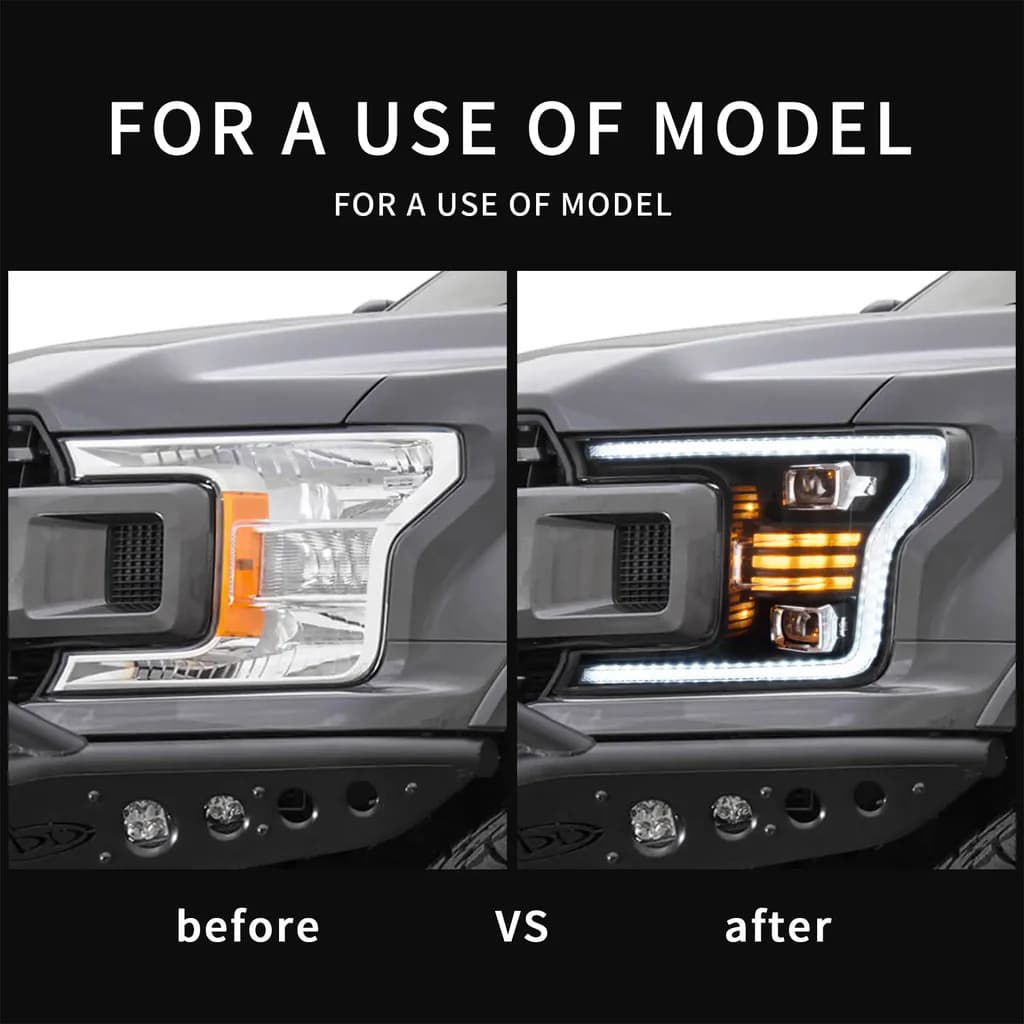 FORD F150 2017+ - VOLL LED SCHEINWERFER – Bild 5