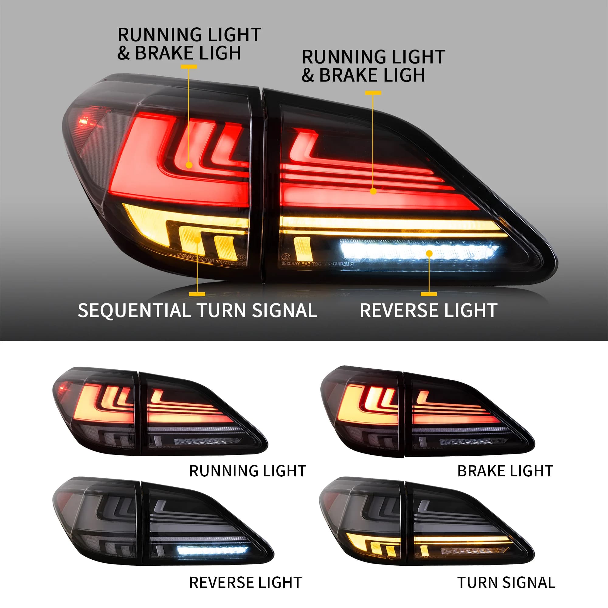 LEXUS RX - VLAND LED RÜCKLEUCHTEN – Bild 2