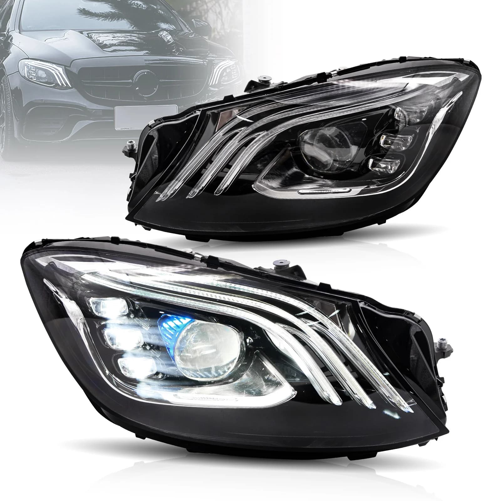 MERCEDES S-KLASSE - VLAND FULL LED SCHEINWERFER