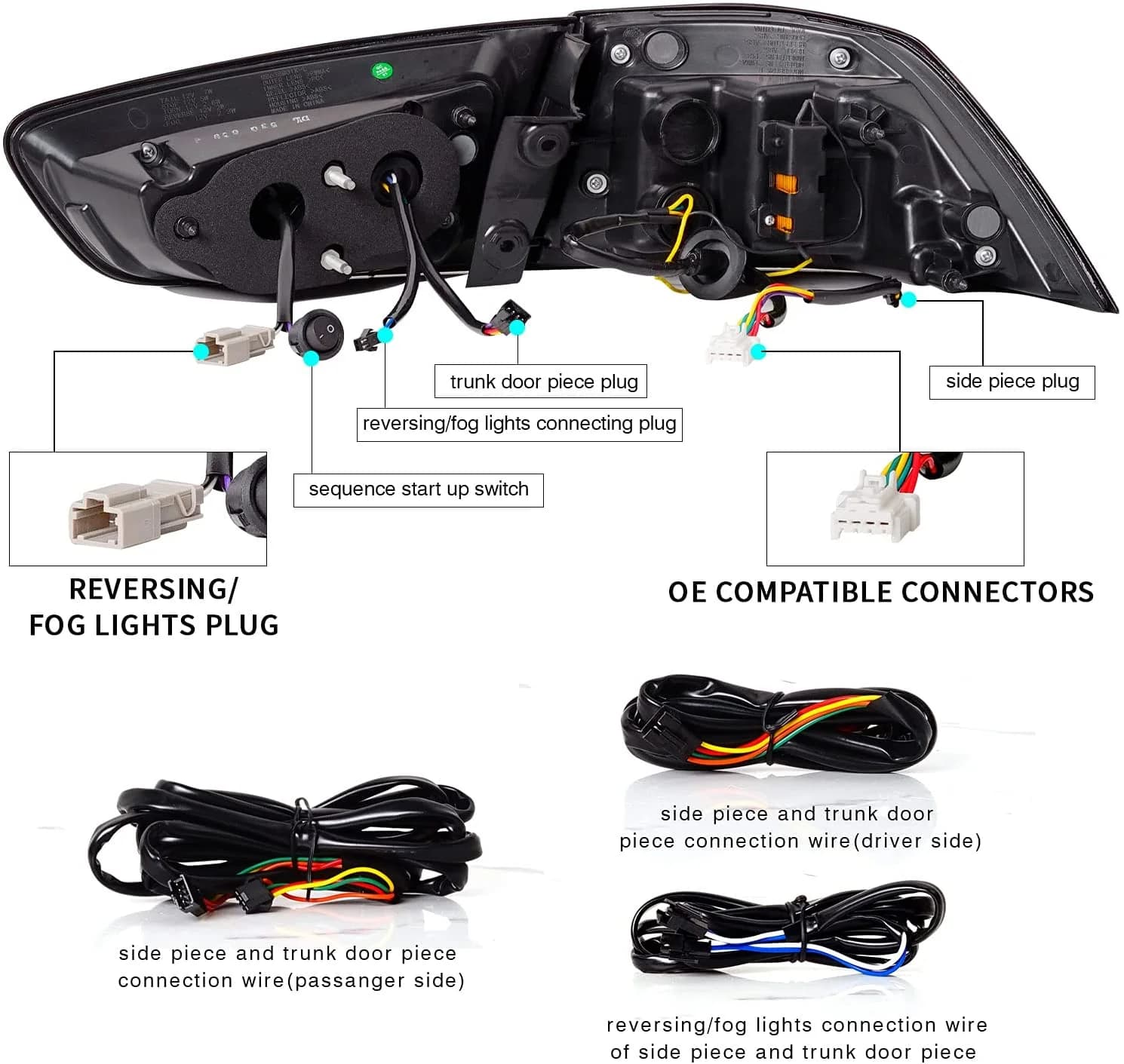 MITSUBISHI LANCER EVO X - VLAND LED LIGHTBAR RÜCKLEUCHTEN – Bild 4