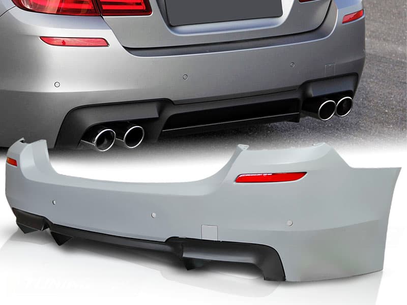BMW F10 LIMOUSINE - HECK STOSSSTANGE M5 OPTIK(PDC) – Bild 2