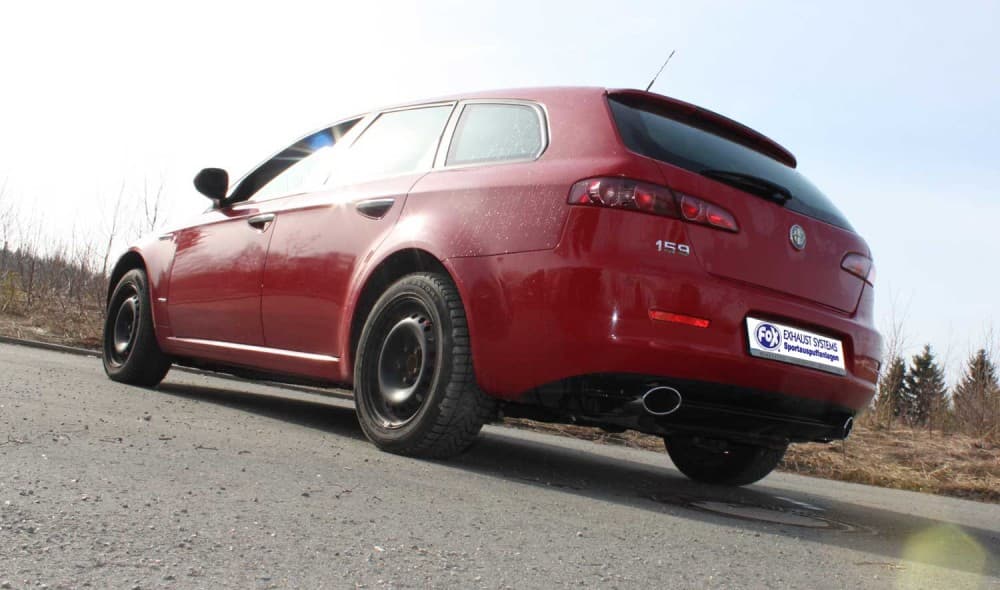 ALFA ROMEO 159 - FOX DUPLEX SPORTAUSPUFF – Bild 2