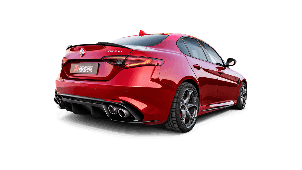 ALFA ROMEO GIULIA QUADRIFOGLIO - AKRAPOVIC DUPLEX SPORTAUSPUFF ANLAGE – Bild 5