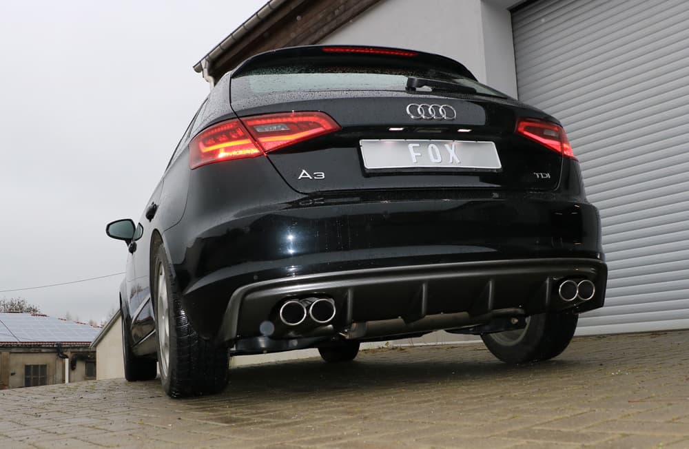 AUDI A3 SPORTBACK - FOX DUPLEX SPORTAUSPUFF – Bild 2