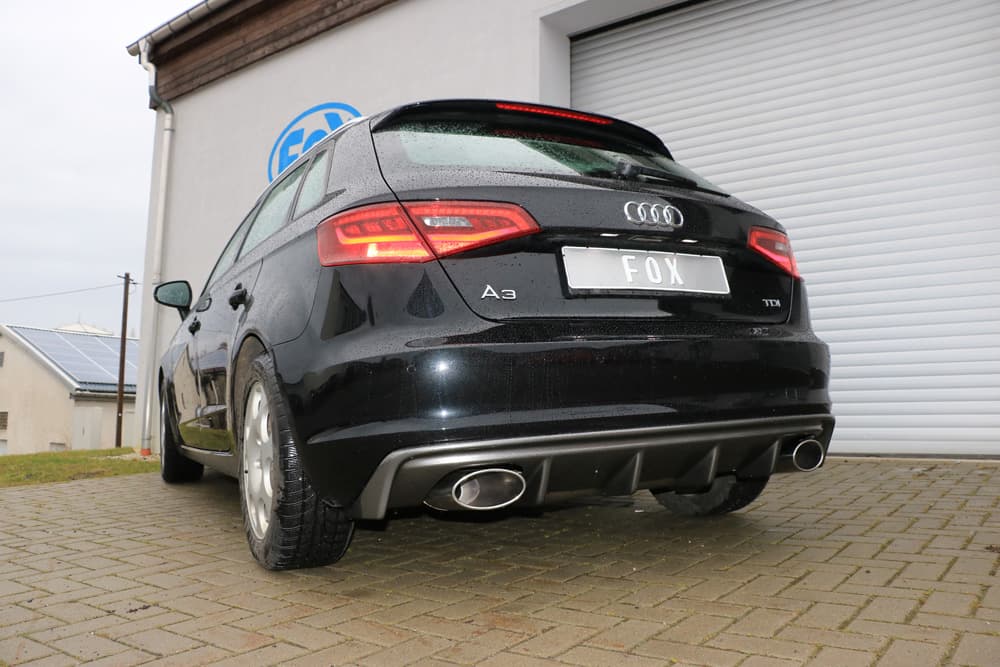 AUDI A3 SPORTBACK - FOX DUPLEX SPORTAUSPUFF – Bild 2