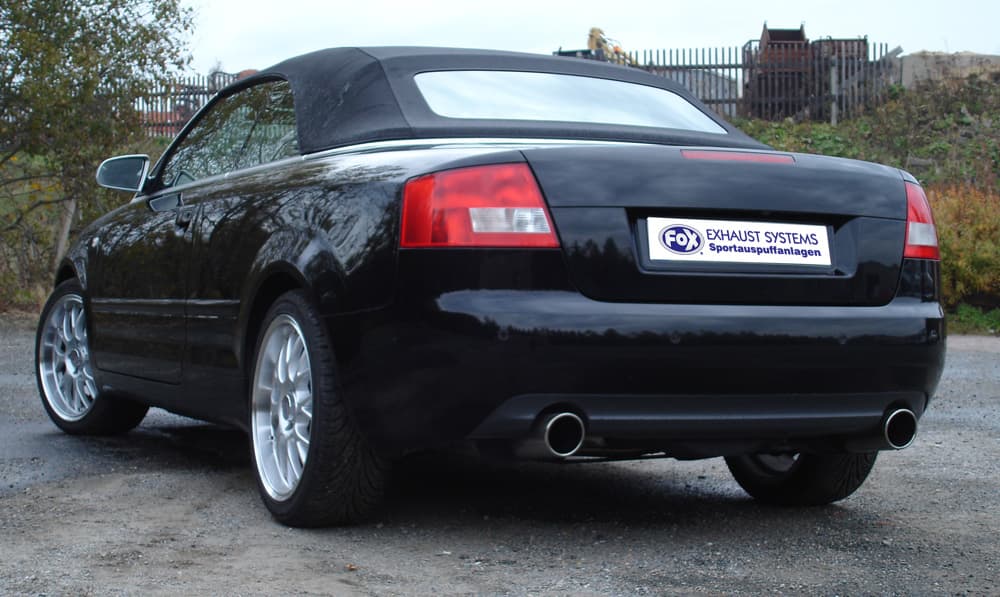 AUDI A4 CABRIO - FOX DUPLEX SPORTAUSPUFF – Bild 2