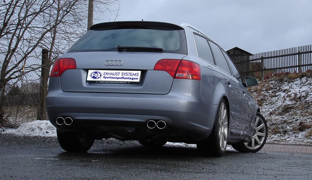 AUDI A4 QUATTRO - FOX DUPLEX SPORTAUSPUFF – Bild 4
