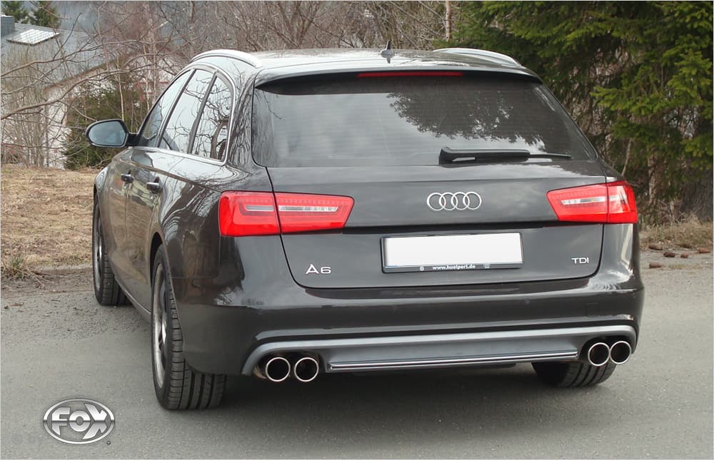 AUDI A6 - FOX DUPLEX SPORTAUSPUFF – Bild 2