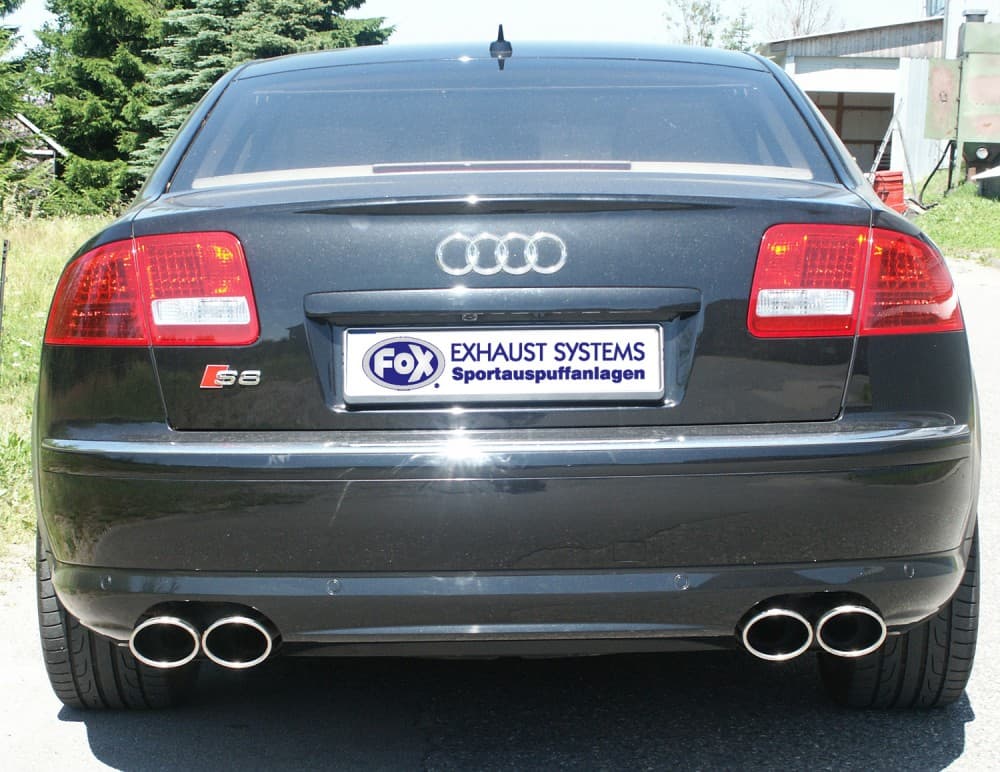 AUDI S8 - FOX DUPLEX SPORTAUSPUFF – Bild 2