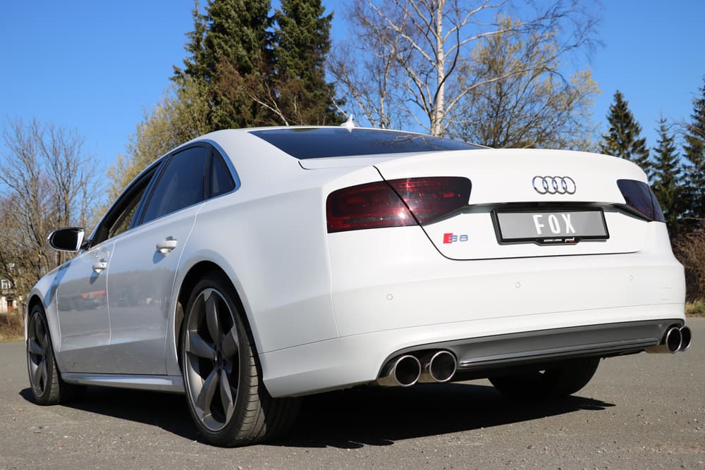 AUDI S8 - FOX DUPLEX SPORTAUSPUFF – Bild 4